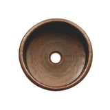 Premier Copper Products 15" Copper Bar/Prep Sink, Oil Rubbed Bronze, BV15DB2 - The Sink Boutique