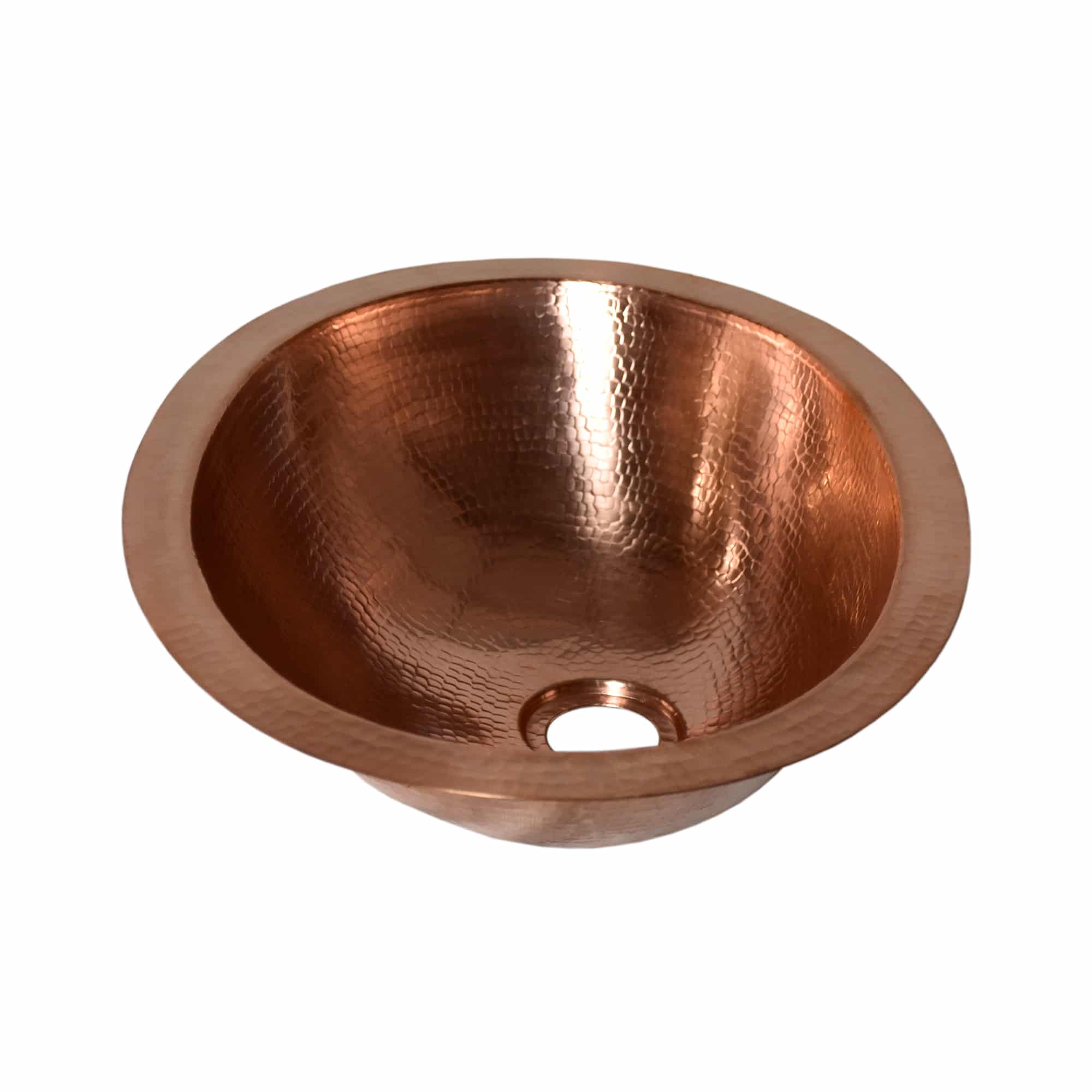 Native Trails Baby Classic 16" Oval Copper Bathroom Sink, Polished Copper, CPS438