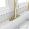 BOCCHI Modern Kitchen Faucet Deck Plate Brushed Gold, 2180 0003 BG