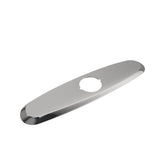 BOCCHI Traditional Kitchen Faucet Deck Plate Oval Stainless Steel, 2180 0004 SS