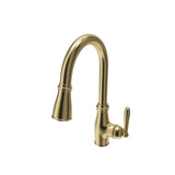 BOCCHI Belsena 1.75 GPM Brass Kitchen Faucet, Traditional, Brushed Gold, 2023 0001 BG