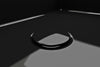 Fireclay Drain Cover for BOCCHI Fireclay Kitchen Sink Kit Strainers in Black, 1220-005