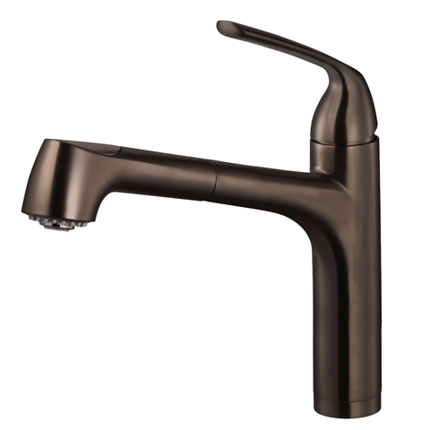Houzer Calia Pull Out Bar Faucet Oil Rubbed Bronze, CALPO-559-OB