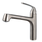 Houzer Calia Pull Out Kitchen Faucet Brushed Nickel, CALPO-561-BN