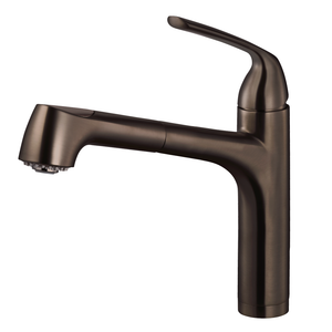 Alternate Image for Houzer Calia Pull Out Kitchen Faucet Oil Rubbed Bronze, CALPO-561-OB