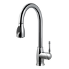 Houzer Camden Pull Down Kitchen Faucet with CeraDox Technology Polished Chrome, CAMPD-368-PC