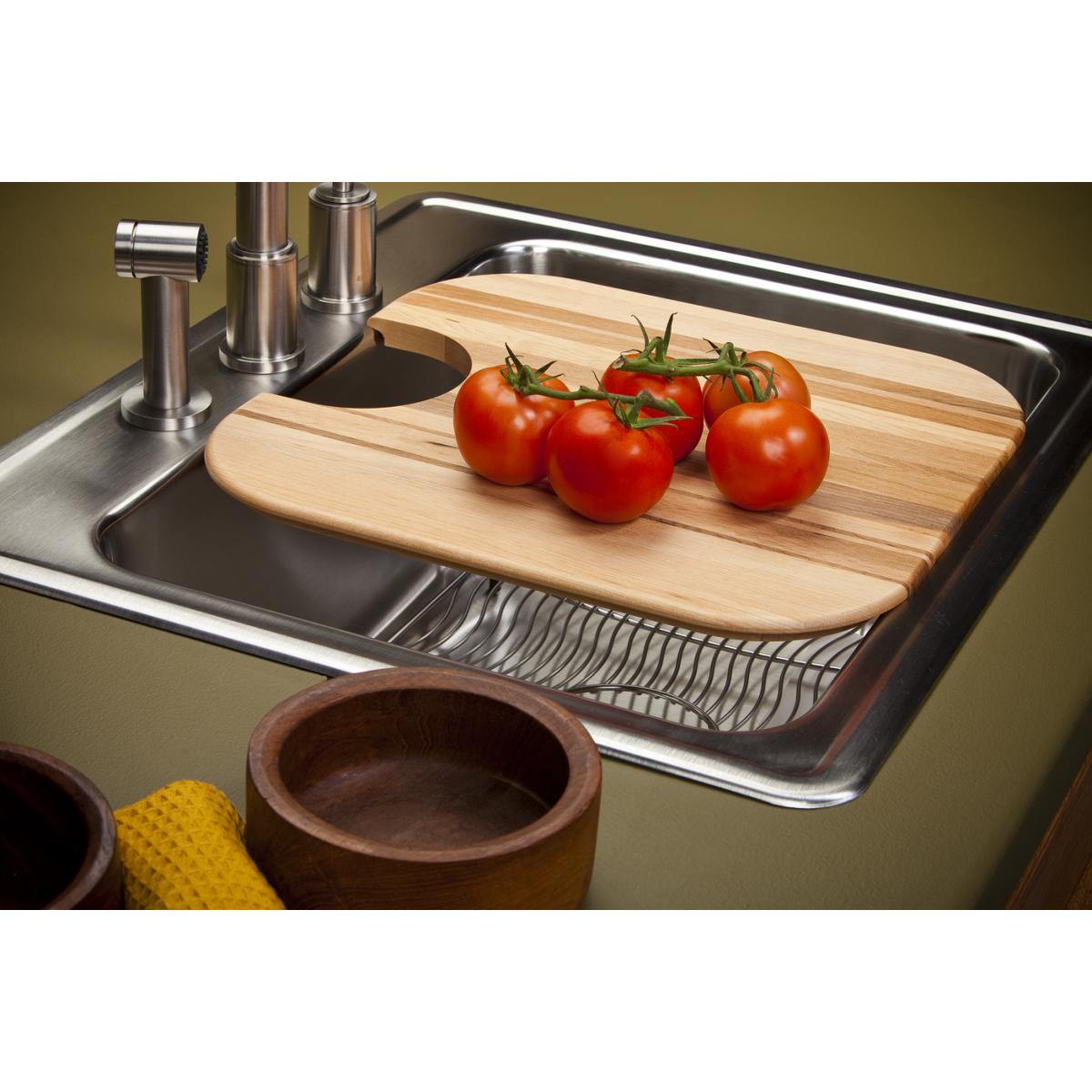 Elkay CB1516 Hardwood 15" x 16-3/4" x 3/4" Cutting Board - The Sink Boutique