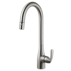 Alternate Image for Houzer Cora Pull Down Kitchen Faucet Brushed Nickel, CORPD-569-BN