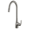 Houzer Cora Pull Down Kitchen Faucet Brushed Nickel, CORPD-569-BN