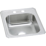 Elkay Celebrity 17" Stainless Steel Kitchen Sink, Brushed Satin, CR17212 - The Sink Boutique