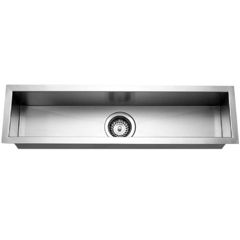 Houzer 32" Stainless Steel Undermount Bar/Prep Sink, Rectangle, CTB-3285