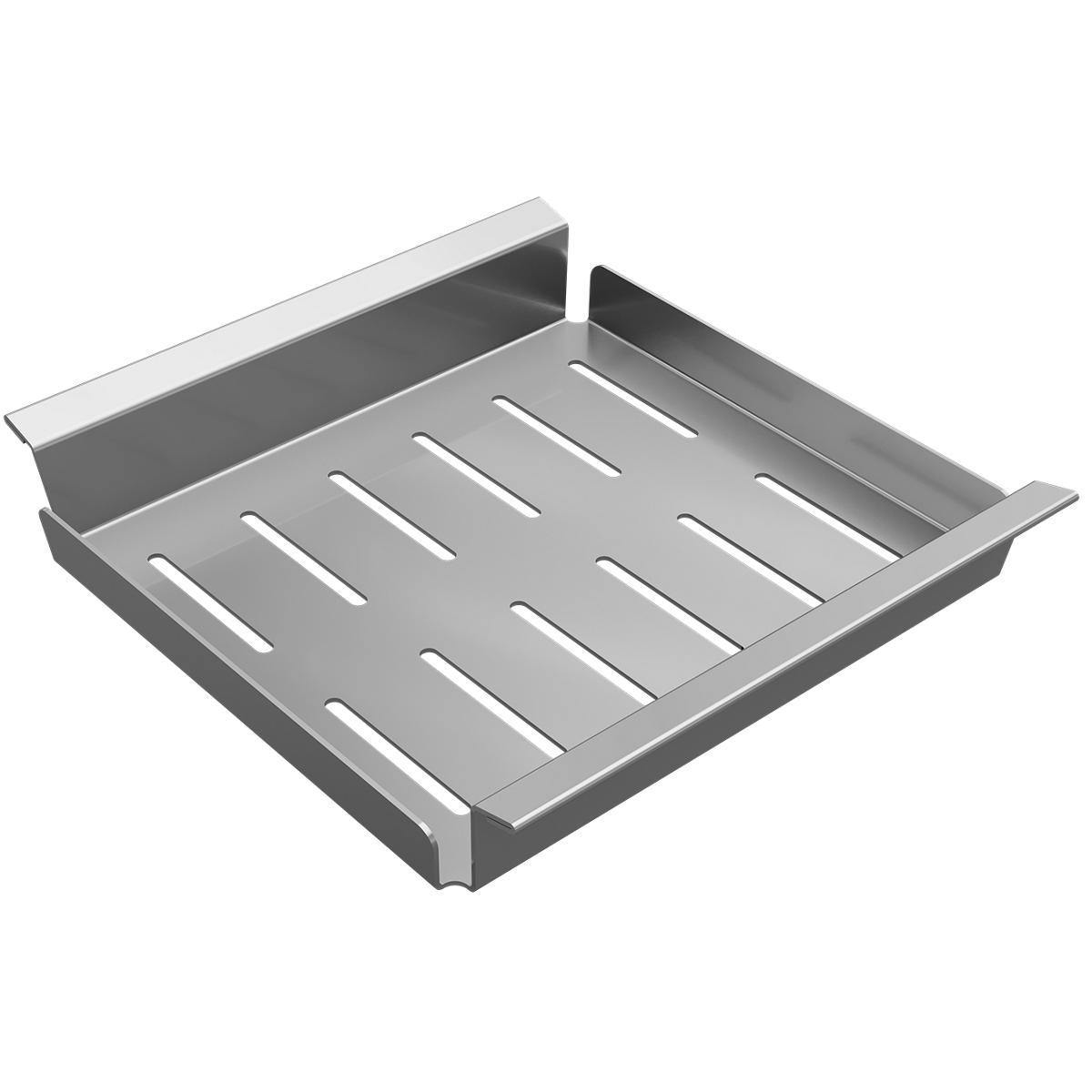 Elkay Dart Canyon Stainless Steel 5-1/8" x 5-1/4" x 7/8" Bottom Grid Drain Cover, CTXDC0606 - The Sink Boutique