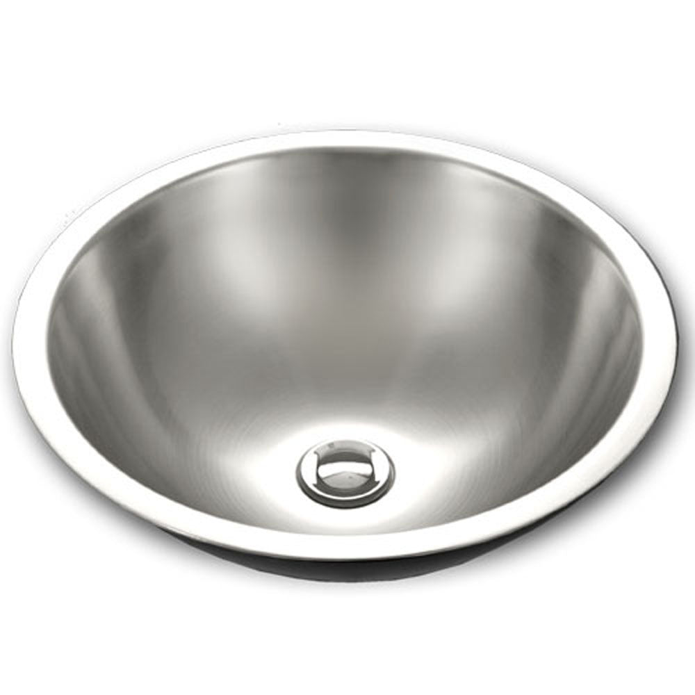 Houzer 16" Stainless Steel Undermount Bathroom Sink, CVT-1645-1