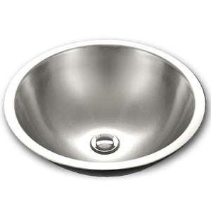Alternate Image for Houzer 16" Stainless Steel Undermount Bathroom Sink, CVT-1645-1
