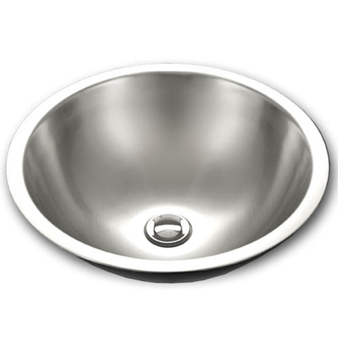 Houzer 16" Stainless Steel Undermount Bathroom Sink, CVT-1645-1