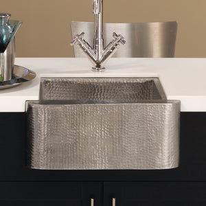 Alternate Image for Native Trails Cabana 18" Nickel Farmhouse Sink, Brushed Nickel, CPS513