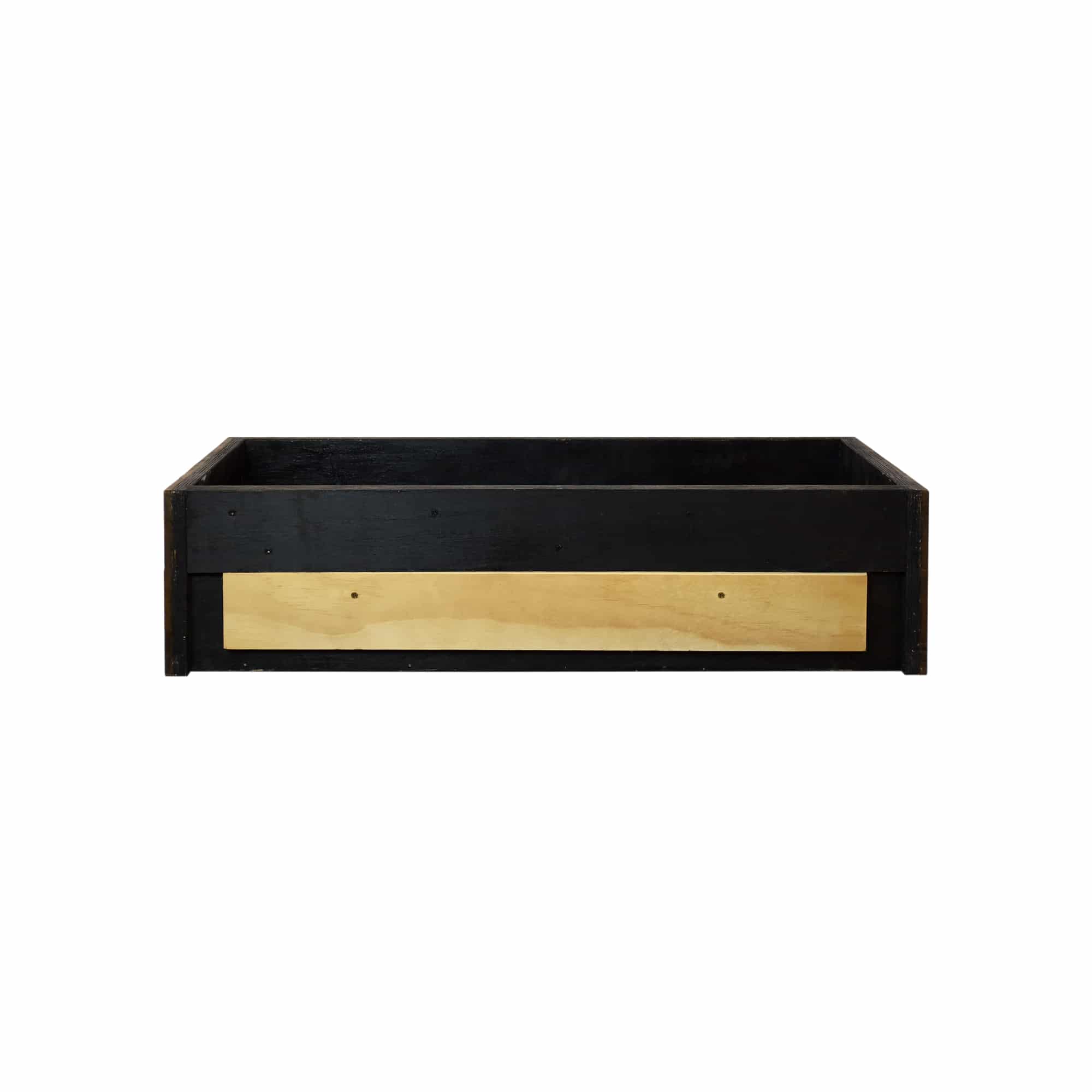 Native Trails 36" Cabernet Floating Vanity with NativeStone Trough in Slate, VNW194-NSL3619-S