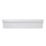Nantucket Sinks Brant Point 36" Fireclay Bathroom Sink, White, Canal35-90 - The Sink Boutique