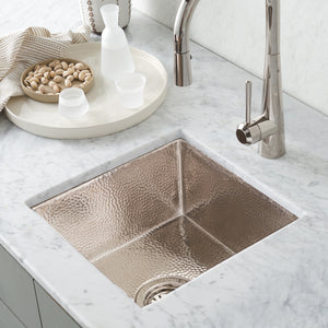 Alternate Image for Native Trails Cantina 15" Nickel Bar/Prep Sink, Polished Nickel, CPS834