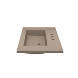 Native Trails 36" Capistrano ADA Vanity Top with Integral Trough Sink in Earth, 8" Widespread Faucet Cutout, NSVT36-E