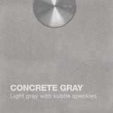 Blanco Vintera 30" Granite Composite Workstation Farmhouse Sink, Silgranit, Concrete Gray, 526546