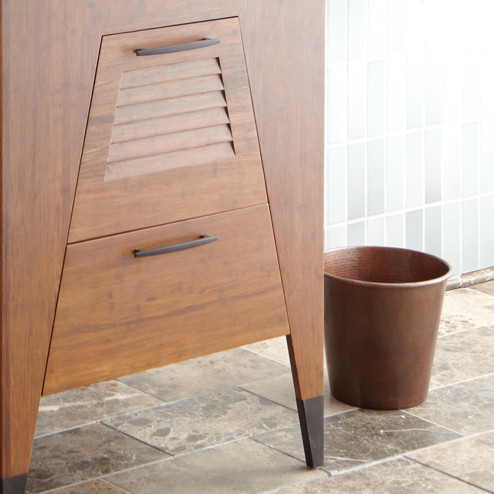 Native Trails Waste Bin in Antique, CPA712