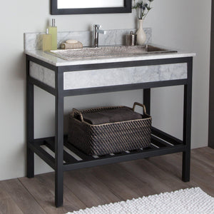 Alternate Image for Native Trails 36" Cuzco Freestanding Vanity Base in Carrara, VNR366