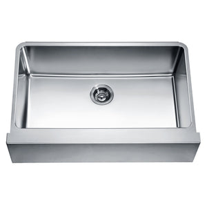 Alternate Image for Dawn 33" Stainless Steel Single Bowl Farmhouse Apron Sink, DAF3320