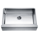 Dawn Undermount Single Bowl with Straight Apron Front Sink DAF3320 Main Image