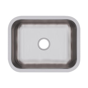 Alternate Image for Elkay Dayton 24" Stainless Steel Kitchen Sink, 18 Gauge, Soft Satin, DCFU2115