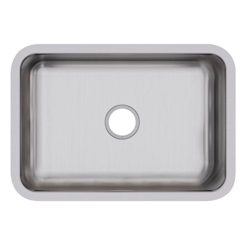 Elkay Dayton 27" Stainless Steel Kitchen Sink, Soft Satin, DCFU2416