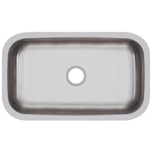 Alternate Image for Elkay Dayton 31" Stainless Steel Kitchen Sink, 18 Gauge, Soft Satin, DCFU2816