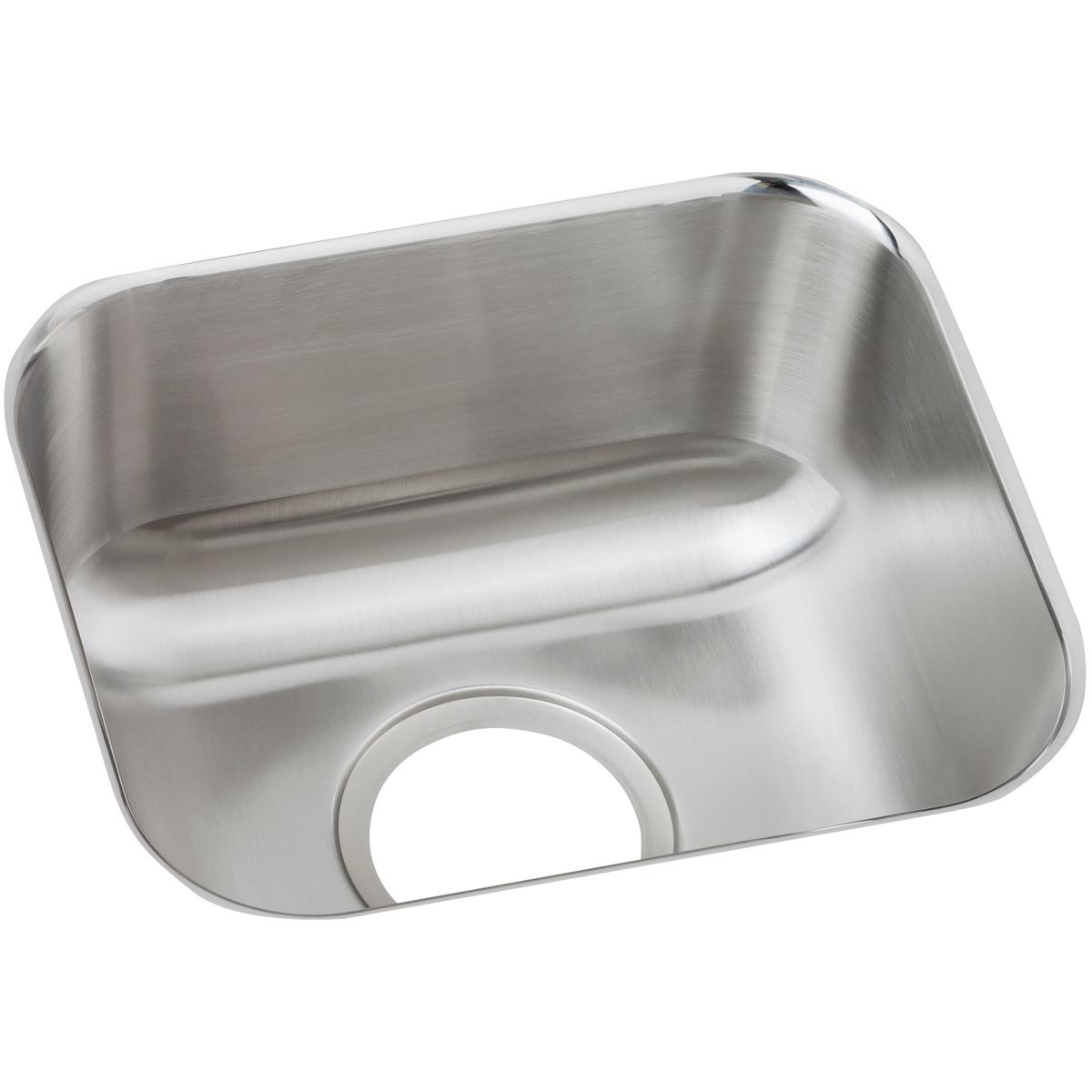 Elkay Dayton 15" Stainless Steel Bar Sink, Radiant Satin, DXUH1210 - The Sink Boutique