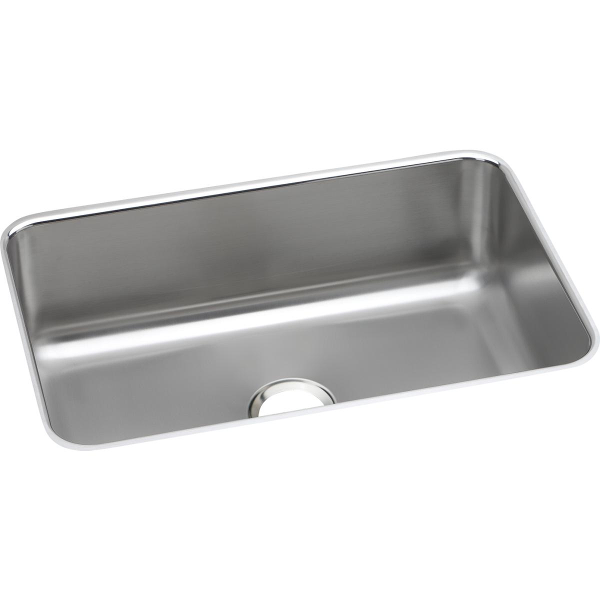 Elkay Dayton 27" Stainless Steel Kitchen Sink, Radiant Satin, DXUH2416 - The Sink Boutique