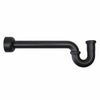 Native Trails Decorative P-Trap in Matte Black, DR560-MB