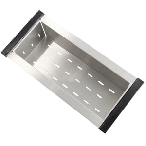 Alternate Image for Nantucket Sinks 17" Stainless Steel Colander for PR3320-APS & PR3020-APS Sinks, DeluxeColander-PR17