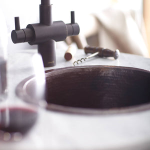 Alternate Image for Native Trails Diego 13" Copper Bar/Prep Sink, Antique Copper, CPS235