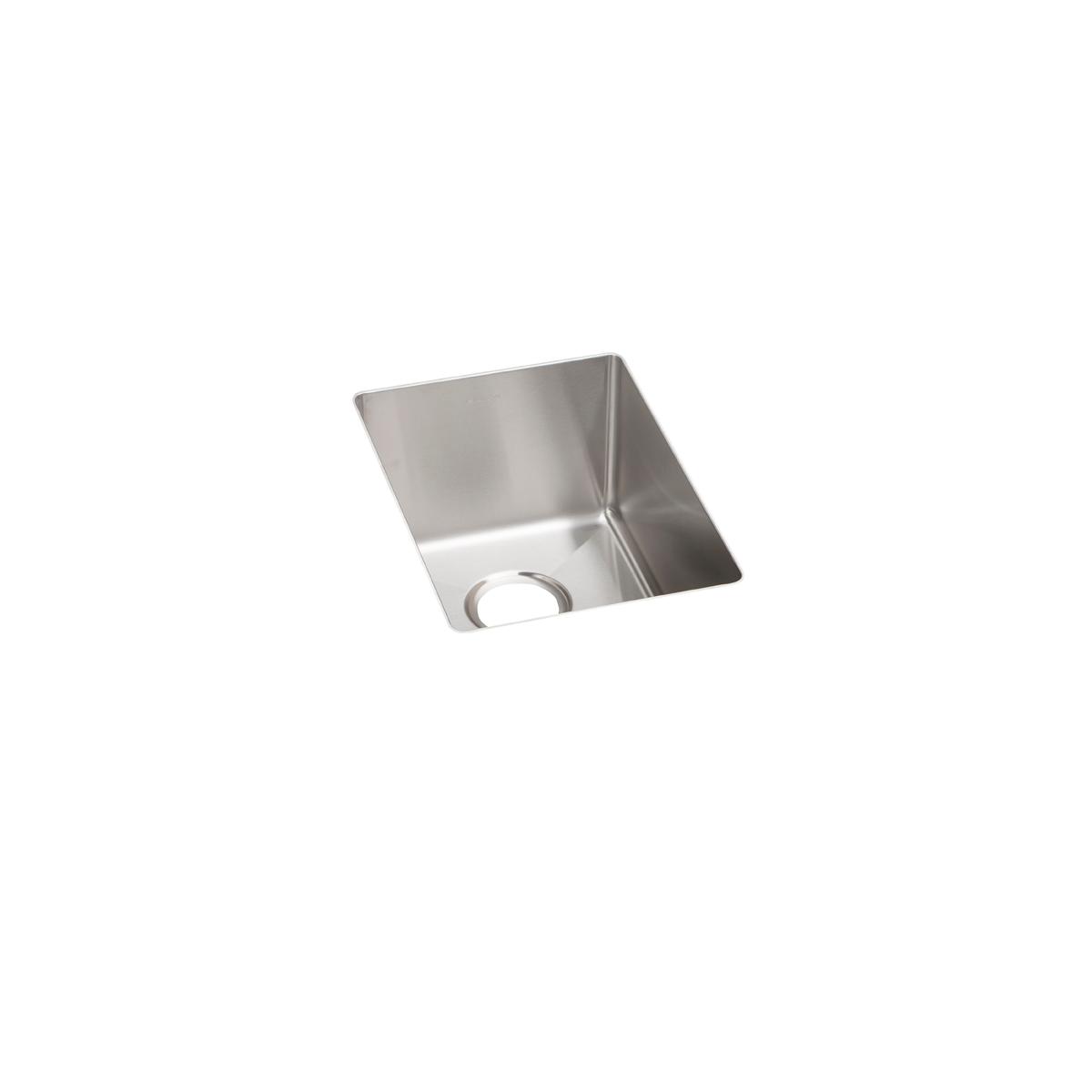 Elkay Crosstown 14" Stainless Steel Bar Sink, Polished Satin, ECTRU12179T