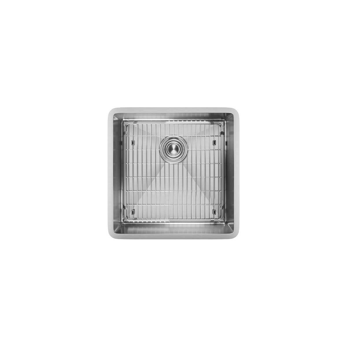 Elkay Crosstown 19" Stainless Steel Kitchen Sink, Polished Satin, ECTRU17179TC