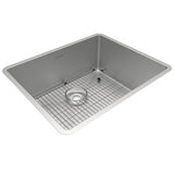 Elkay Crosstown 23" Stainless Steel Kitchen Sink, 18 Gauge, Polished Satin, ECTRU21179TC