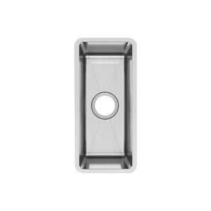 Alternate Image for Elkay Crosstown 10" Stainless Steel Kitchen Sink, 16 Gauge, Polished Satin, EFRU718T