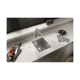 Elkay Crosstown 16" Stainless Steel Kitchen Sink, Polished Satin, EFU131610T - The Sink Boutique