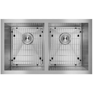 Alternate Image for Elkay Crosstown 31" Stainless Steel Kitchen Sink, 50/50 Double Bowl, 16 Gauge, Polished Satin, EFU311810TC