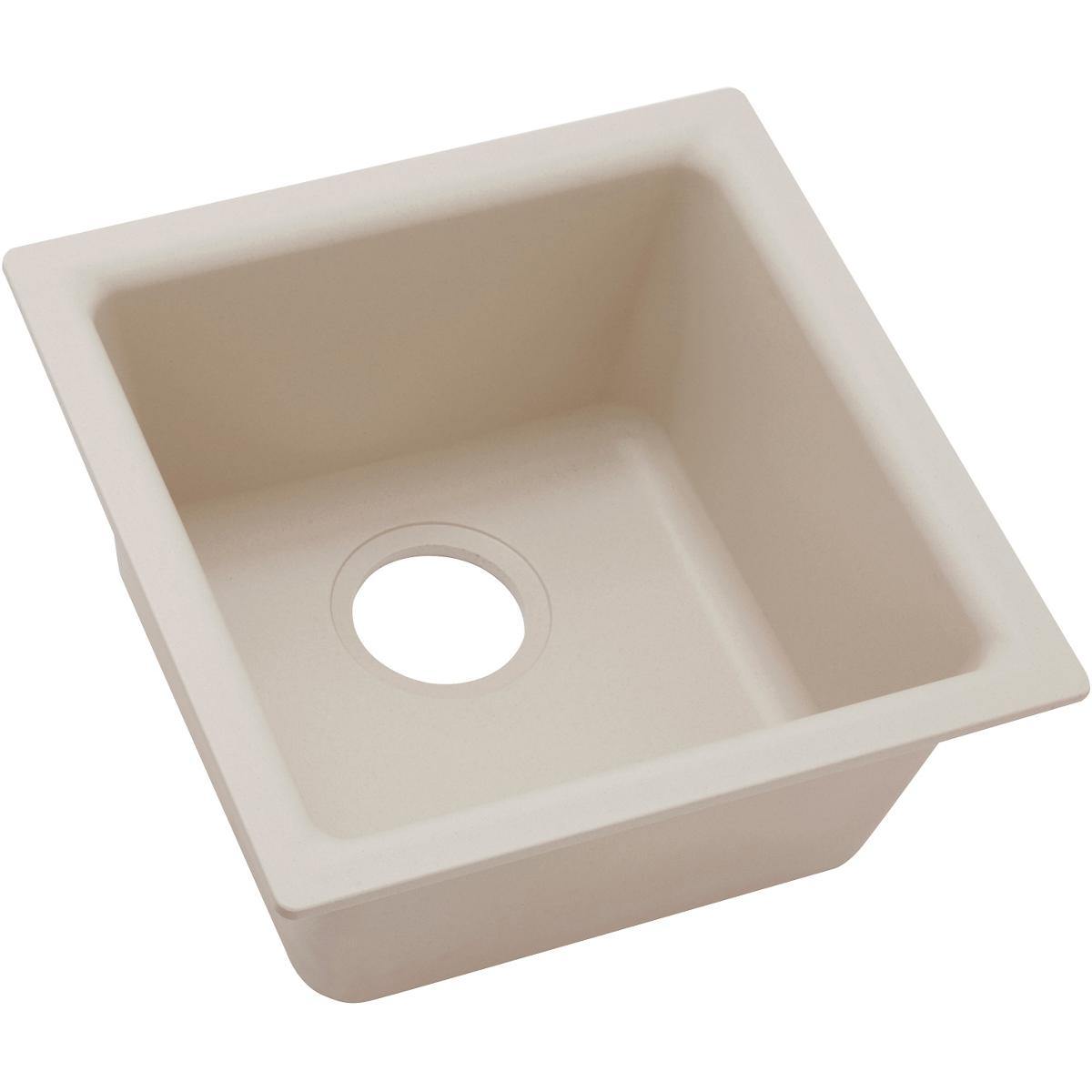Elkay Classic 16" Quartz Bar Sink, Bisque, ELG1616BQ0 - The Sink Boutique