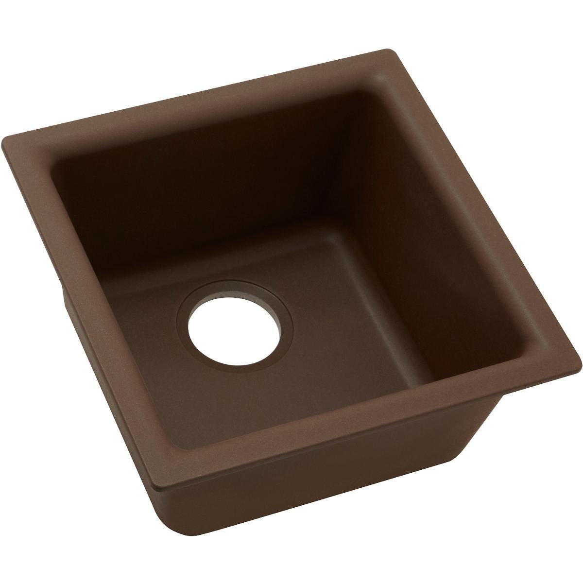 Elkay Classic 16" Quartz Bar Sink, Mocha, ELG1616MC0 - The Sink Boutique