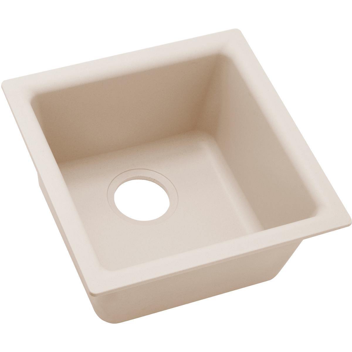 Elkay Classic 16" Quartz Bar Sink, Putty, ELG1616PT0 - The Sink Boutique