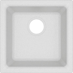 Alternate Image for Elkay Classic 16" Quartz Bar Sink, White, ELG1616WH0