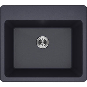 Alternate Image for Elkay Classic 25" Quartz Laundry Sink, Dusk Gray, ELG252212PDGY0