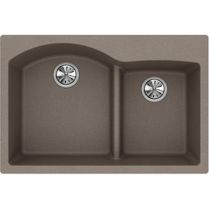 Alternate Image for Elkay Classic 33" Quartz Kitchen Sink, 55/45 Double Bowl, Greige, ELGH3322RGR0