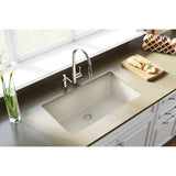 Elkay Classic 33" Quartz Kitchen Sink, Bisque, ELGRU13322BQ0 - The Sink Boutique